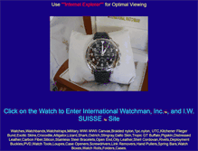 Tablet Screenshot of internationalwatchman.com